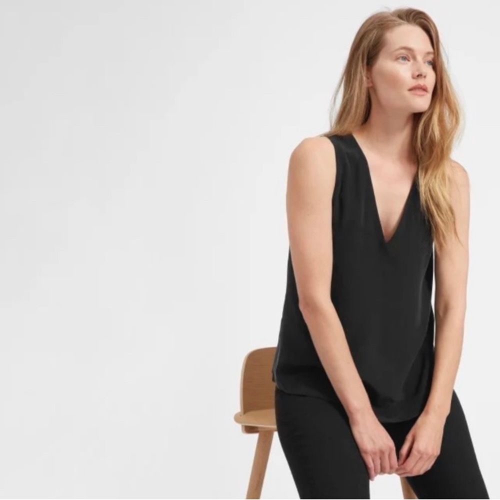 Everlane silk sleeveless top 8